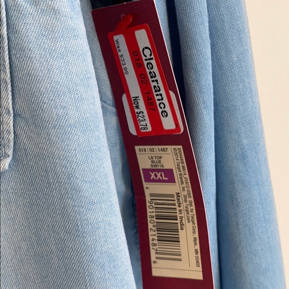 Ina Garten Style Shirt. Soft material. NWT - Picture 3 of 5